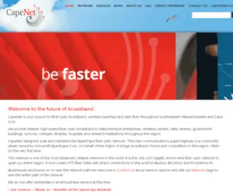 Capenet.com(CapeNet) Screenshot