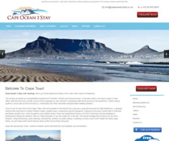 Capeocean2Stay.co.za(Cape Town Accommodation) Screenshot