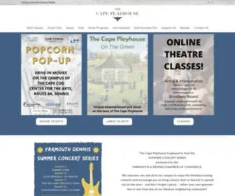 Capeplayhouse.com(The Cape Playhouse) Screenshot