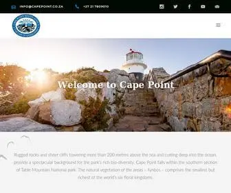 Capepoint.co.za(1 Point 1 Million Points Of View) Screenshot