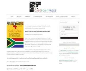 Capepointpress.com(South African cuisine) Screenshot