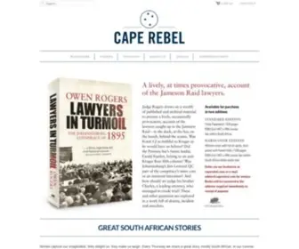 Caperebel.com(Cape Rebel) Screenshot