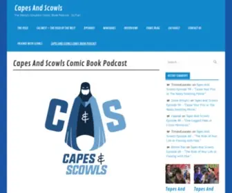 Capesandscowlspodcast.com(Capes And Scowls) Screenshot