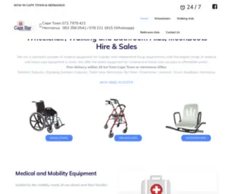 Capestarmedicalsupplies.co.za(Wheelchair) Screenshot