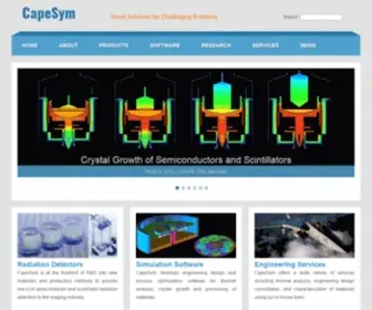 Capesym.com(ATOMTEX) Screenshot