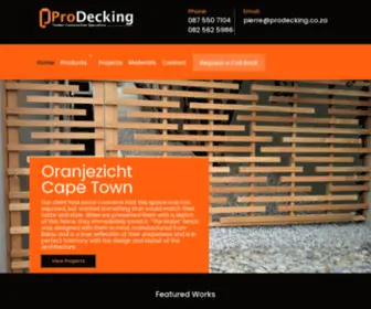 Capetowndecking.co.za(Decking Cape Town) Screenshot