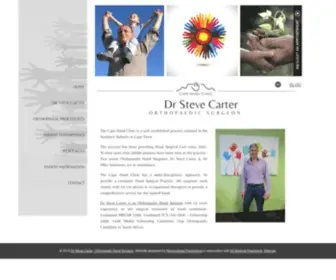 Capetownhandsurgery.co.za(Orthopaedic Hand Surgeon Cape Town) Screenshot