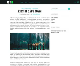 Capetownkids.co.za(Cape Town Kids) Screenshot