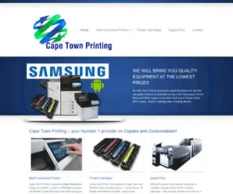 Capetownprinting.com(Cape Town Printing) Screenshot