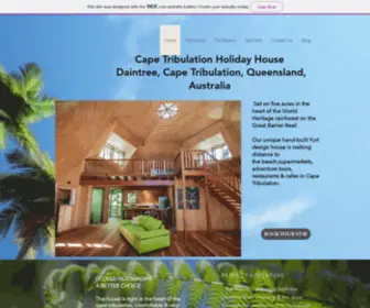 Capetribulationholidayhouse.com(Cape Tribulation Holiday House) Screenshot