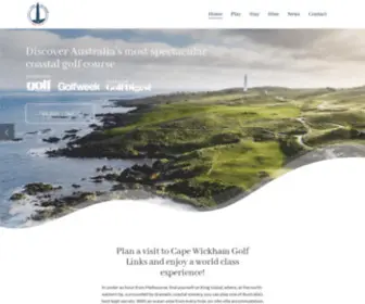 Capewickham.com.au(Cape Wickham Golf Links) Screenshot