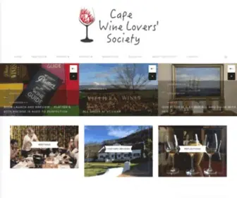 Capewinelover.co.za(Edu Wine Tasting) Screenshot