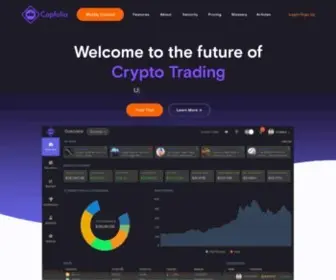 Capfol.io(A Next Generation Cryptocurrency Trading Platform) Screenshot
