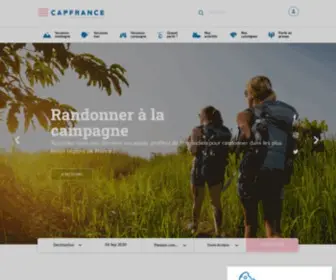 Capfrance.com(Cap France : Séjours en villages vacances & hôtels clubs partout en France) Screenshot