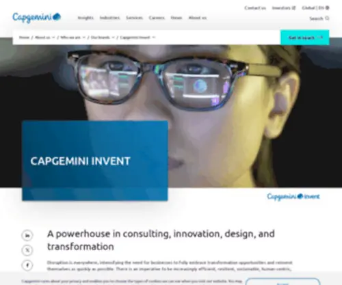 Capgemini-Consulting.com(Transform to the Power of Digital) Screenshot