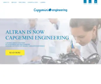 Capgemini-Engineering.com(Discover Capgemini Engineering) Screenshot