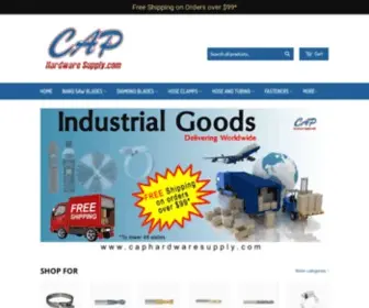 Caphardwaresupply.com(CAP Hardware Supply) Screenshot