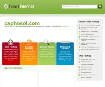 Caphosol.com(Web Hosting) Screenshot