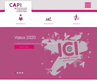 Capi-Agglo.fr(CAPI) Screenshot