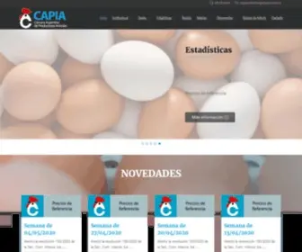 Capia.com.ar(Cámara Argentina de Productores Avícolas) Screenshot