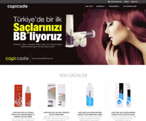 Capicade.com.tr(Ana Sayfa) Screenshot
