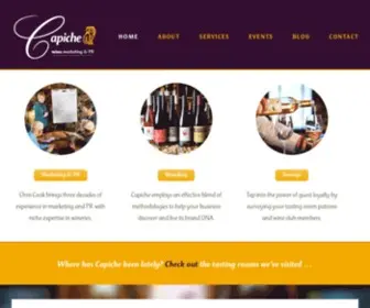 Capiche.wine(Capiche Wine Marketing & PR) Screenshot