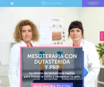 Capilarea.com(Capilárea) Screenshot