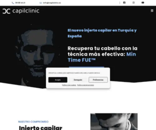 Capilclinic.es(Capilclinic) Screenshot