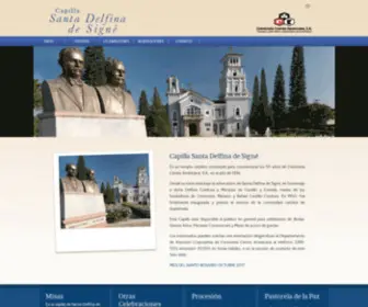 Capillasantadelfina.com(Capilla) Screenshot