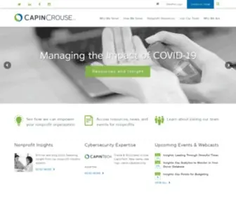 Capincrouse.com(Empowering Nonprofits) Screenshot