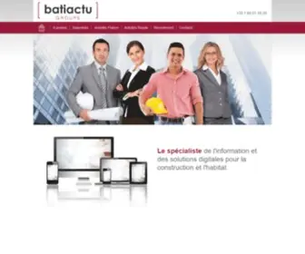 Capinfopro.com(Informer et connecter les acteurs de la construction et du cadre de vie) Screenshot