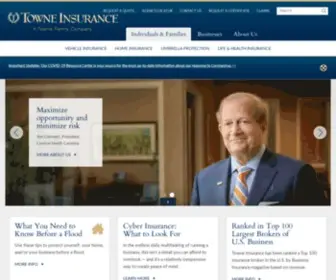 Capinsureservices.com(Towne Insurance) Screenshot