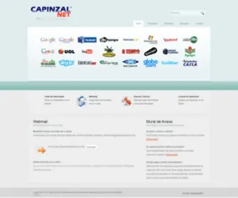 Capinzalnet.com.br(Capinzal) Screenshot