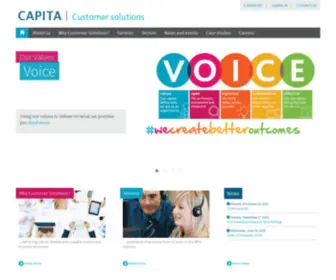 Capitacustomersolutions.ie(Capita Customer Solutions) Screenshot