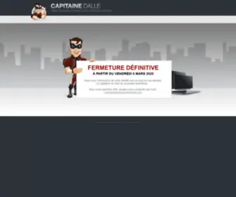 Capitainedalle.com(Capitaine Dalle) Screenshot