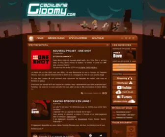 Capitainegloomy.com(Accueil) Screenshot