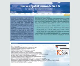 Capital-Immateriel.fr(Capital Immateriel) Screenshot
