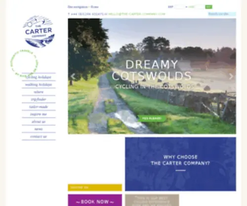 Capital-Sport.co.uk(Cycling Holidays & Walking Holidays in Cotswolds) Screenshot