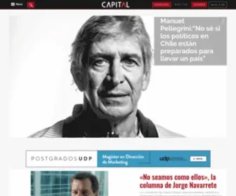Capital.cl(Revista Capital) Screenshot