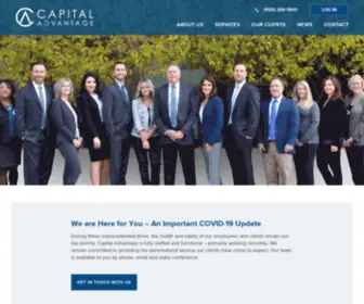 Capitaladvantage.com(Largest Wealth Management Firm in Lamorinda) Screenshot