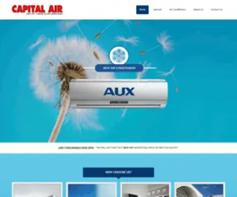 Capitalair.co.za(Capital Air) Screenshot