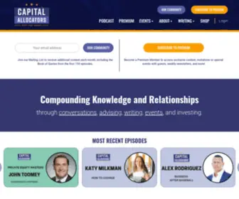 Capitalallocators.com(Capital Allocators with Ted Seides) Screenshot