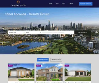 Capitalandco.com.au(Capital & Co. Real Estate) Screenshot