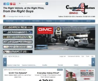 Capitalandgmc.com(Capitaland Motors) Screenshot