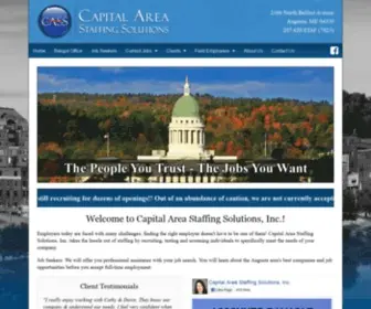 Capitalareastaffing.com(Capital Area Staffing Solutions) Screenshot