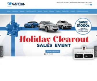 Capitalautocentre.net(Capital Auto Centre) Screenshot