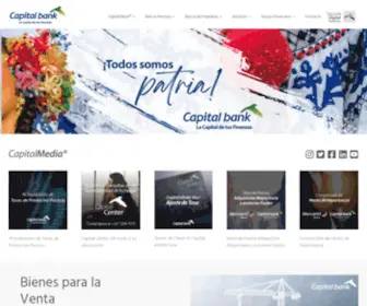 Capitalbank.com.pa(Capital Bank y Mercantil) Screenshot