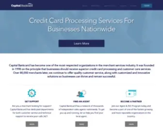 Capitalbankcard.com(Capital Bankcard) Screenshot