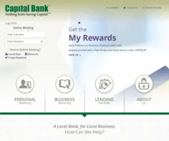 Capitalbanktx.com(Capital Bank (Houston) Screenshot