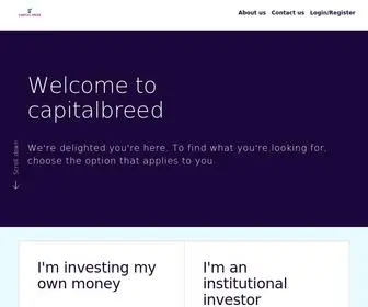 Capitalbreed.com(Global investments) Screenshot